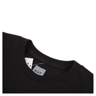 HUF 男士黑色短袖T恤 TS00509-BLACK-XL
