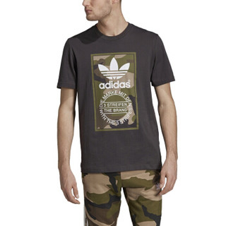 阿迪达斯 ADIDAS 三叶草 男子 经典系列 CAMO TEE 运动 T恤 DV2060 XL码