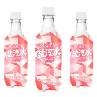 优珍 盐汽水 白桃味 450ml*24瓶