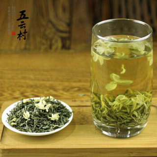 五云村茶叶茉莉花茶花草茶茉莉毛尖浓香型125g