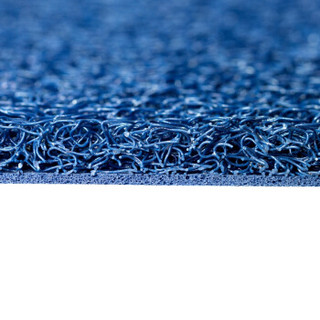 3M 朗美6050+标准型有底地垫（蓝色0.4m*0.6m） 防滑防霉环保阻燃除尘圈丝地垫 可定制尺寸异形图案LOGO