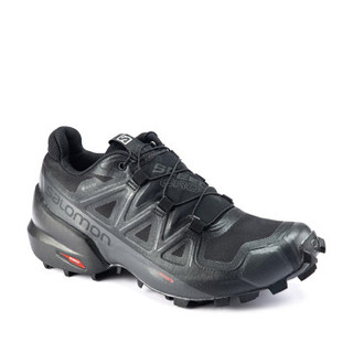 萨洛蒙（Salomon）男款户外越野跑鞋 SPEEDCROSS 5 GTX 黑色 407953 UK8(42)