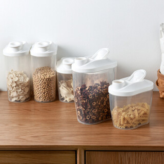 访客 FK 米桶新款日式塑料米罐收纳盒储米桶收纳箱杂粮罐米缸整理 大号一只装