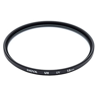 保谷（HOYA）uv镜 滤镜 58mm UX UV 专业多层镀膜超薄滤色镜