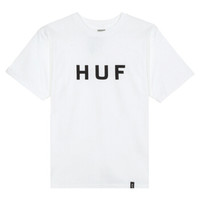 HUF 男士白色短袖T恤 TS00508-WHITE-M