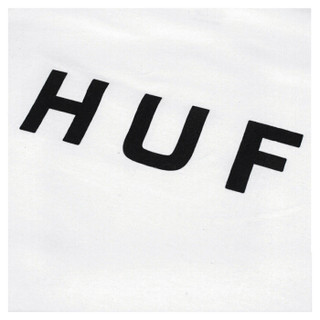 HUF 男士白色短袖T恤 TS00508-WHITE-M