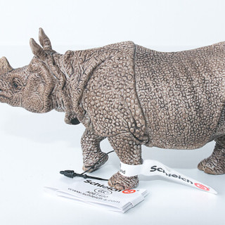 商品schleich 思乐 玩具模型塑胶仿真野生哺乳动物 14816-18年款犀牛