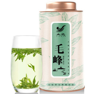 立远 茶叶 绿茶 黄山毛峰 明前春茶200g罐