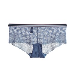 歌瑞尔 180742A-蓝色1 女士平角内裤