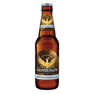 格林堡（GRIMBERGEN）白啤酒 法国进口 330ml*8瓶 礼盒装