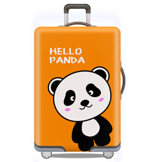 伴侣行 旅行箱保护套弹力行李箱套拉杆箱套加厚耐磨防尘罩 M码 适用于22/23/24/25英寸 BL9135 panda-熊猫