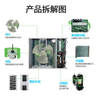 CHIGO 志高 GCHV 中央空调 大5匹一拖四