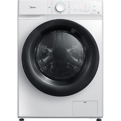 Midea 美的 洗衣机全自动简尚系列 MG100V11D 滚筒洗衣机 10kg 白色  单洗