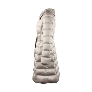 Moncler 盟可睐 19年秋冬新品女士米色聚酰胺长款收腰羽绒服 D2 093 4933900 57869 26A 0码