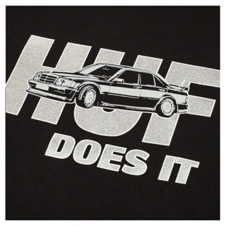 HUF 男士黑色短袖T恤 TS00571-BLACK-S