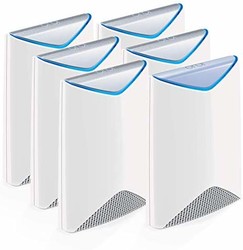 Netgear Orbi 网状网络 WiFi 系统 - 一个路由器套件SRK60B06-100EUS Orbi Pro 6-Pack