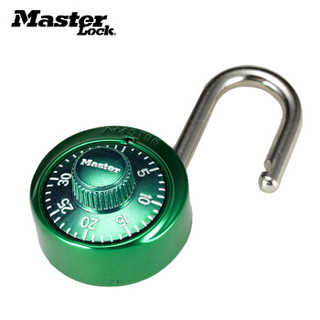 玛斯特（Master Lock）转盘式密码锁健身房储物柜密码挂锁1530MCND 绿色