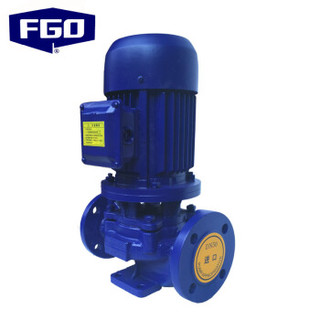 FGO 管道离心泵 ISG立式管道泵2900转380V 80-250/50m3/h扬程80功率22kw