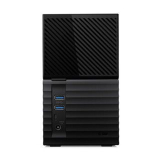 Western Digital 西部数据 my book duo系列 WDBFBE0240JBK Type-C移动机械硬盘 24TB USB3.0