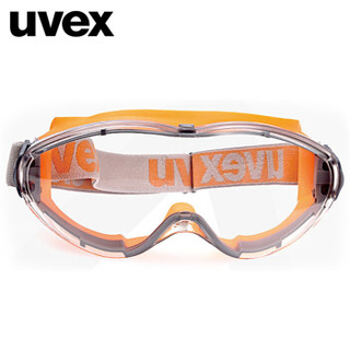 UVEX优维斯防护眼罩防飞溅防风沙骑行防冲击打磨工业粉尘透明防尘防护眼镜定做9002-245