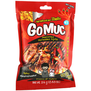 泰国进口 哥王（GOMUC）鱿鱼丝 香辣味 24g