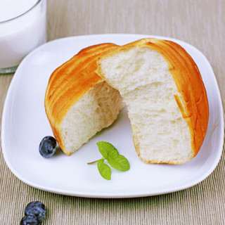 义利酵母面包牛奶味70g*4个 早餐面包 烘焙面包
