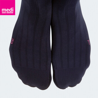 medi迈迪 德国进口 医用一级压力术后治疗型压力袜弹力袜美腿袜男士专用款中筒蓝色包趾 XXL