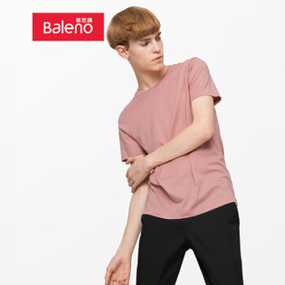 班尼路（Baleno）T恤男 纯色t恤重磅棉2019夏季新品半袖上衣打底衫男 R36 R36 S
