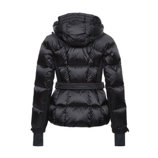 MONCLER 盟可睐 女士黑色聚酰胺连帽羽绒服 D2 098 4638885 53359 999 0码