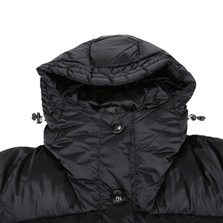 MONCLER 盟可睐 女士黑色聚酰胺连帽羽绒服 D2 098 4638885 53359 999 0码