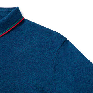 雪中飞男士秋季圆领针织衫2019新款时尚休闲纯色毛衣打底衫X90632019FJD5215 红色 185