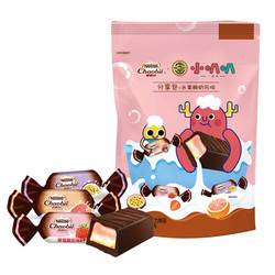 雀巢 Nestle 奇欧比小叭叭联名款水果酸奶代可可脂巧克力制品电商欢享包285g *7件