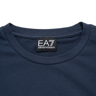 EA7  EMPORIO ARMANI 阿玛尼奢侈品19春夏新款男士针织T恤衫 3GPT69-PJ03Z NAVY-1554 L