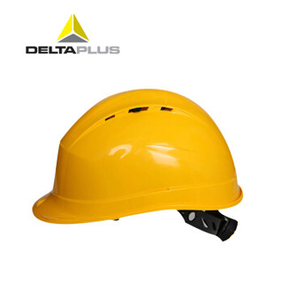 代尔塔（DELTAPLUS）102009 高密度聚丙烯(PP)石英4型 舒适款安全帽 蓝色 1个(需另配JUGALPHA下颚带) 定制款