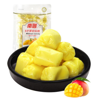 海南特产 南国 节日喜糖 休闲零食 特浓芒果软质糖果150g*2袋