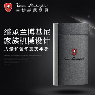 Tonino Lamborghini 德尼露·兰博基尼打火机电子充气打火机蓝焰直冲防风打火机生日节日礼物TTR016000银边