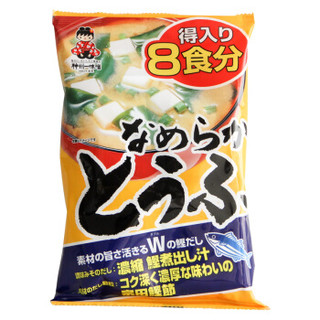 日本进口 神州一 豆腐味噌汤料 日式速食汤家庭装8人份 171.2g