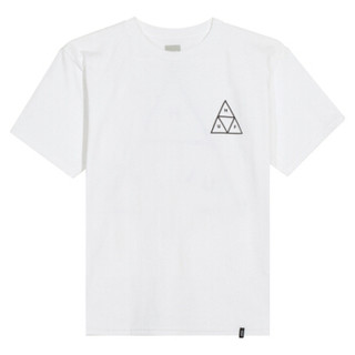 HUF 男士白色短袖T恤 TS00509-WHITE-S