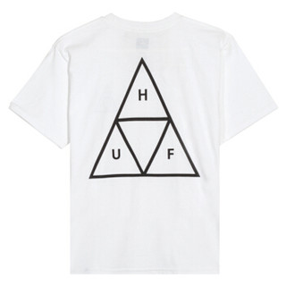 HUF 男士白色短袖T恤 TS00509-WHITE-S