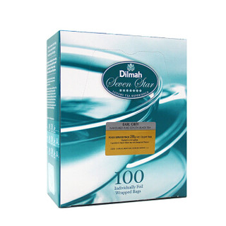 迪尔玛 Dilmah 伯爵红茶 斯里兰卡进口 锡兰红茶 独立袋泡200g（2g*100包）