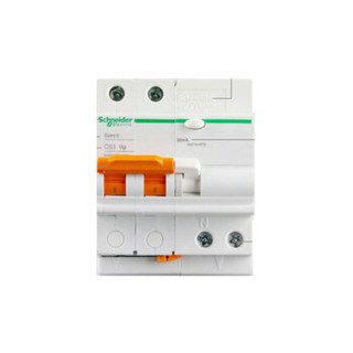 Schneider Electric 施耐德电气 Easy9系列 EA9RN2C6330C 带漏电保护断路器 2P 63A