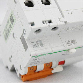 Schneider Electric 施耐德电气 Easy9系列 EA9RN2C6330C 带漏电保护断路器 2P 63A