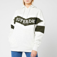 银联爆品日：Superdry 极度干燥 Rowan Chevron logo刺绣落肩卫衣