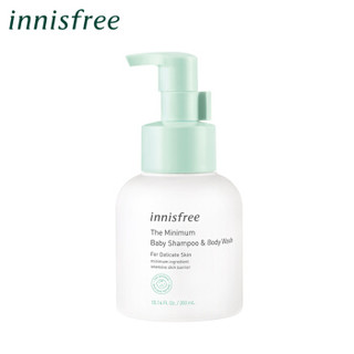 悦诗风吟 Innisfree 迷你敏婴儿柔泡洗发沐浴露 300ml