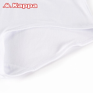 Kappa/卡帕女士底裤中腰莫代尔夏季薄款性感提臀透气三角内裤KP8K13 白色 165/95(L)