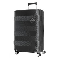 美旅拉杆箱 28英寸男女商务行李箱PC耐磨设计型大容量可扩展旅行箱 静音八轮TSA锁GF6黑色