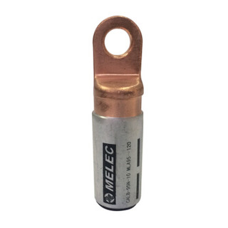 MELEC CALB-N 铜铝端子 1KV及以下摩擦焊型母排铜铝线耳 CALB-50N-8