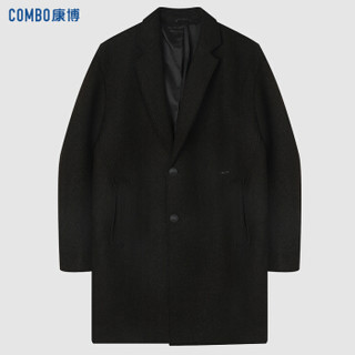 康博 combo2019男士 冬季新品休闲上衣大衣C62114001C橄榄绿 170/88A