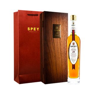 诗贝（Spey）洋酒 25年单一麦芽威士忌700ml