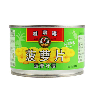 印度尼西亚进口 雄鸡标（AYAM BRAND）罐头 水果罐头 椰果菠萝罐头454g